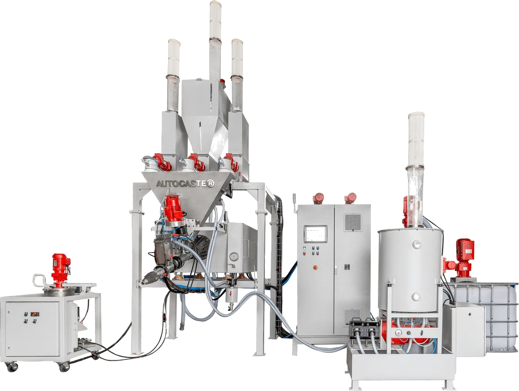 Полиуретановая литьевая установка POLYBLENDER в сборе